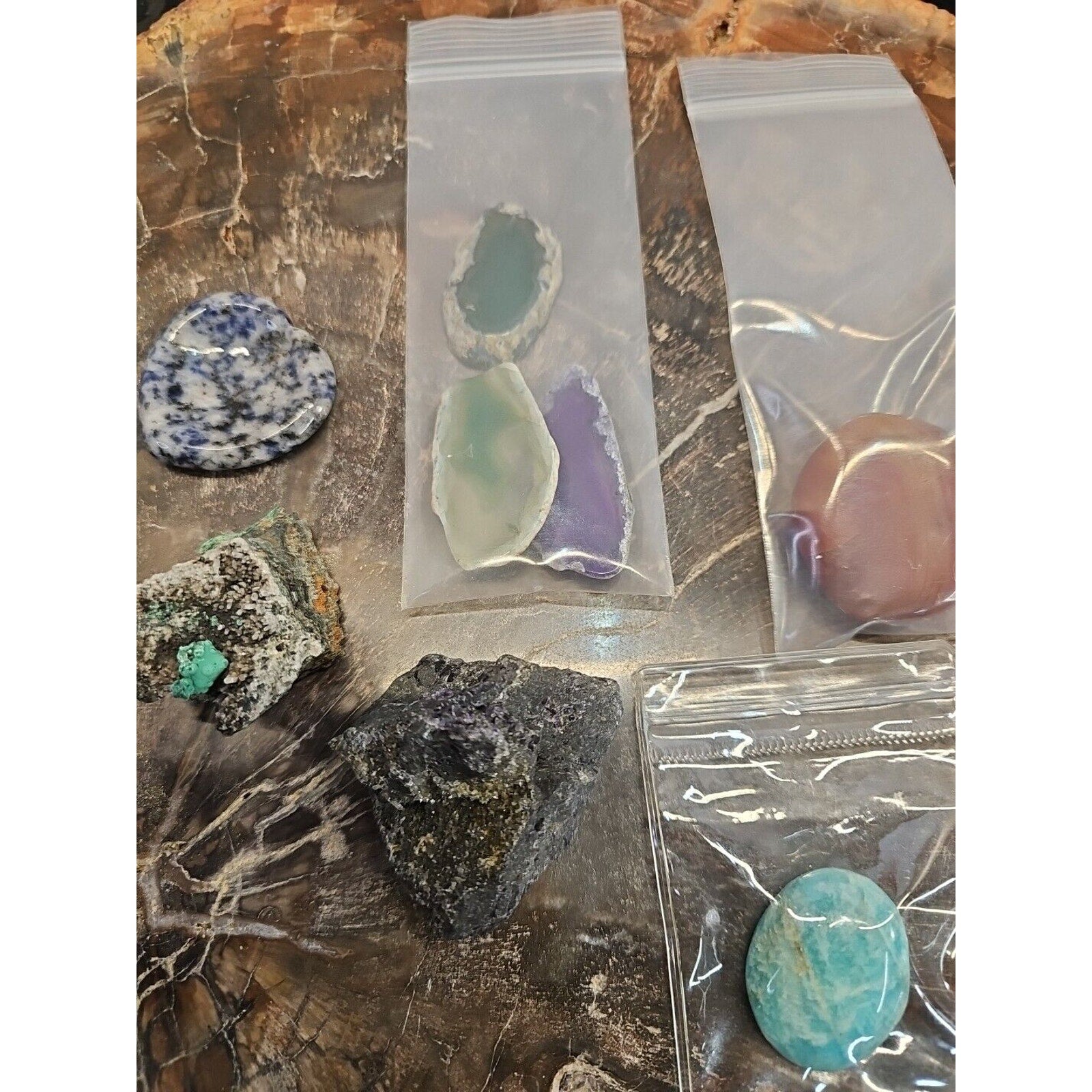 Mix Crystal Lot 8pcs  Lot/ Collection