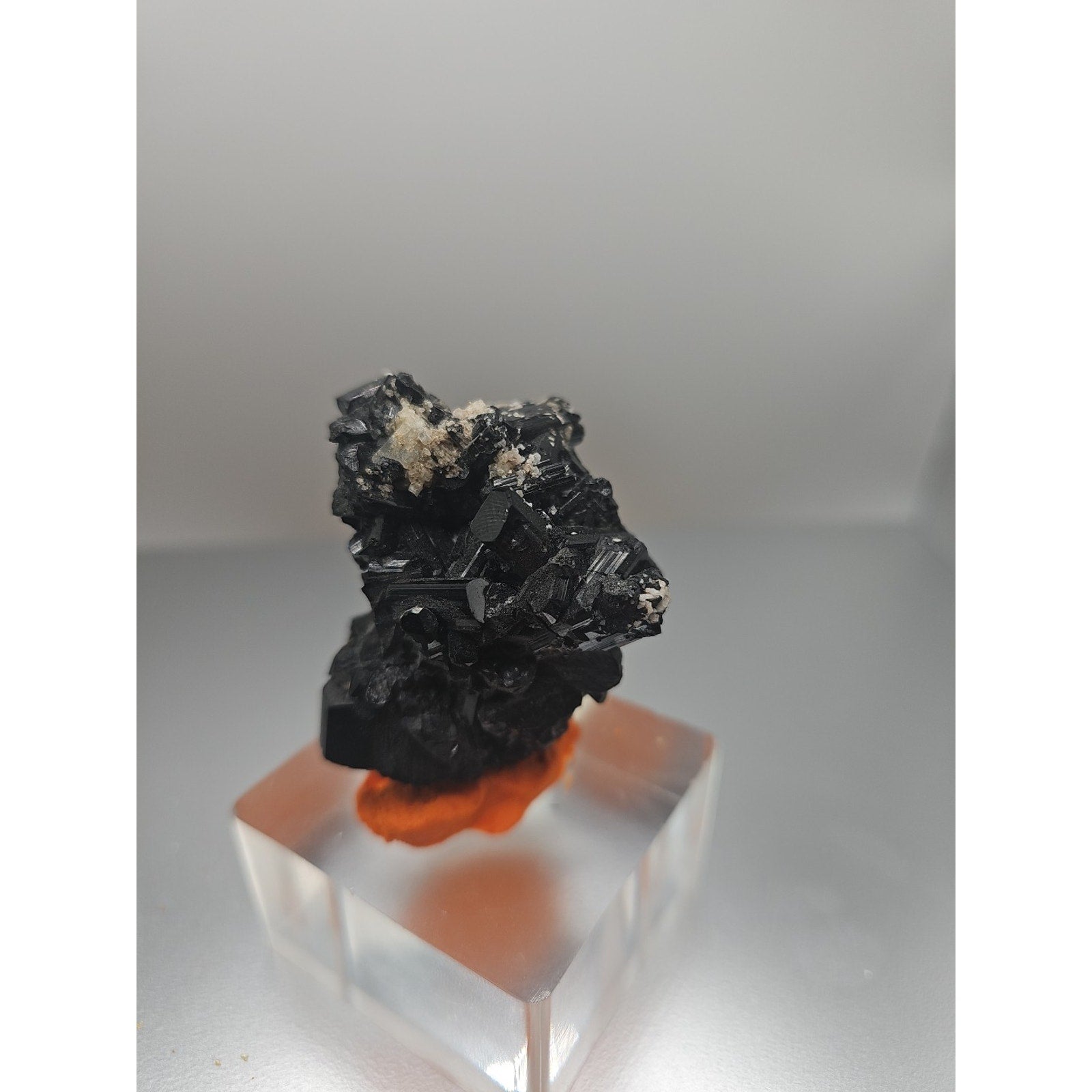 Black Tourmaline Crystal Specimen Rough Raw From Afghanistan 83grams