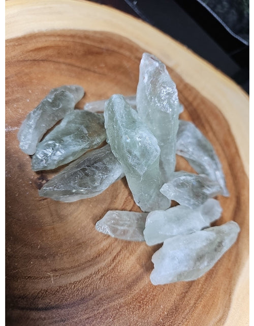 Load image into Gallery viewer, Wholesale Lot 1 Lb Prasiolite Green Amethyst Raw Crystal Healing Energy
