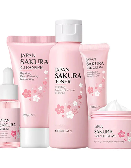 Load image into Gallery viewer, SAKURA Moisturizing Face Cream Skin Care Kit
