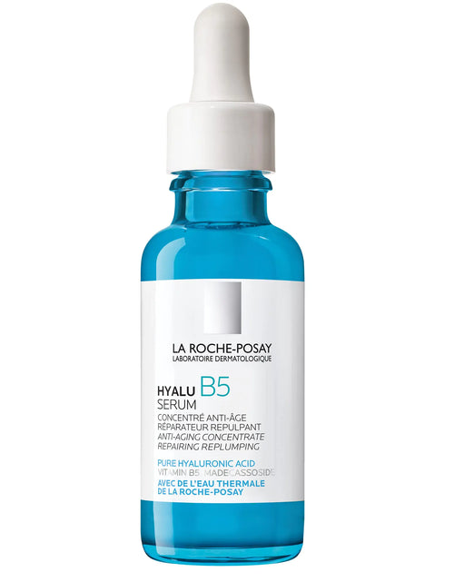 Load image into Gallery viewer, La Roche-Posay Hyalu B5 Pure Hyaluronic Acid Serum for Face, with Vitamin B5, Anti-Aging Serum for Fine Lines and Wrinkles, Hydrating Serum to Plump and Repair Dry Skin, Safe on Sensitive Skin 1 Fl Oz (Pack of 1)
