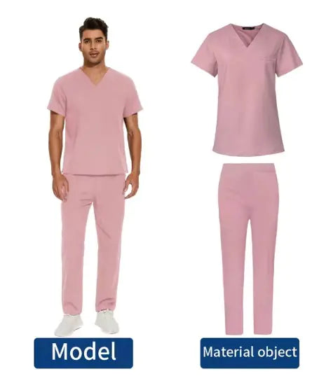 Load image into Gallery viewer, Men&#39;s V-Neck Medical Uniform
