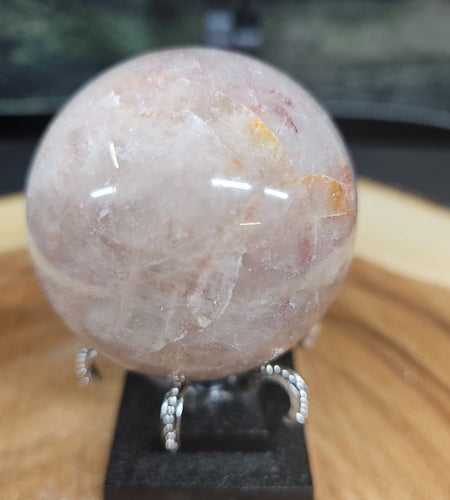 Ocean jasper quartz sphere
