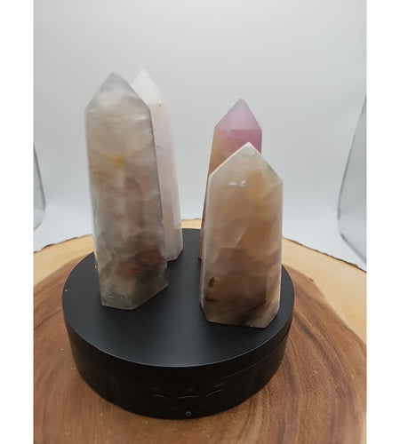 Fluorite crystals Set Of 4,2.52lbs