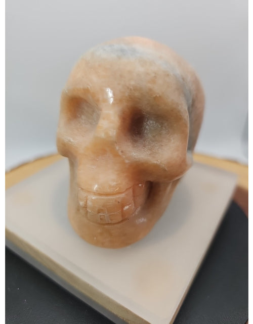 Load image into Gallery viewer, 1.24lb Natural Jasper Calcite Skulls Crystal Carving Mixed Stones Healing
