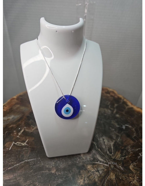 Load image into Gallery viewer, Evil Eye Necklace 925 Silver Chain Protection/Good Luck
