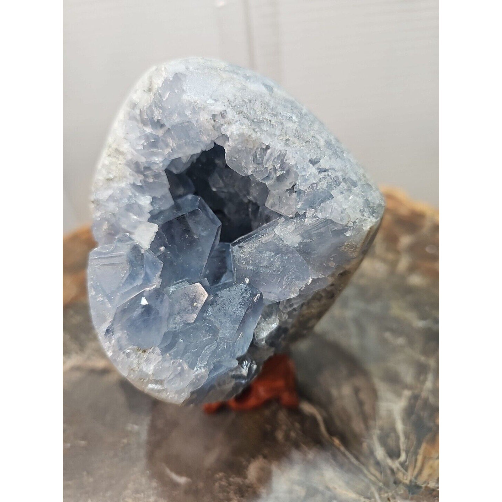 3.17LB Natural and Beautiful Baby Blue Celestite