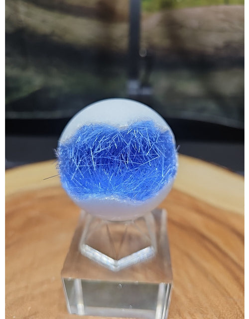 Load image into Gallery viewer, Magnesium phosphate Sphere W/Stand 154g 50mm
