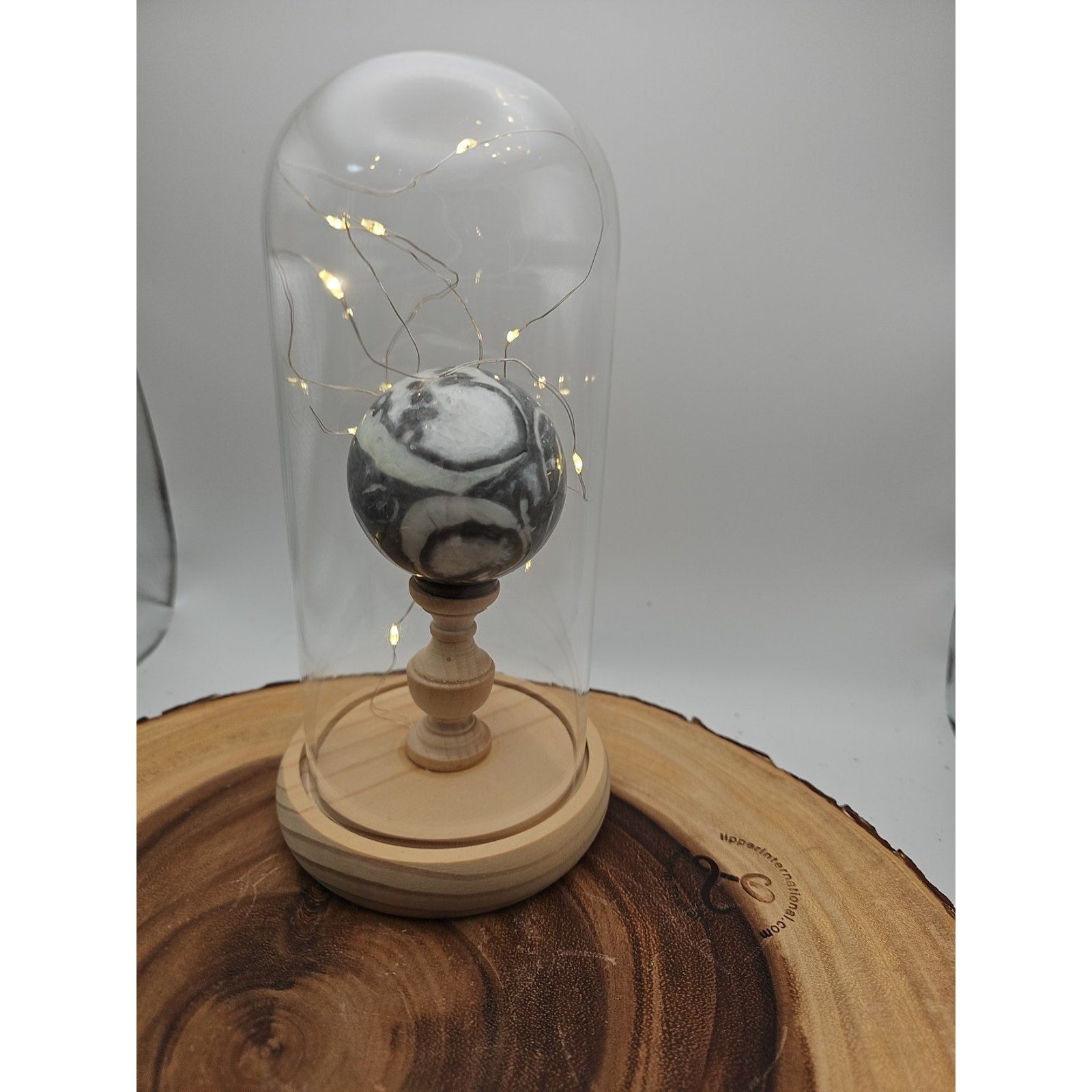 1000 Eye Jasper Sphere With Case 60mm