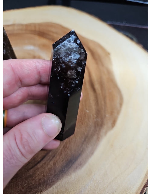 Load image into Gallery viewer, 1 Pair Smoky Quartz Tower 192grams
