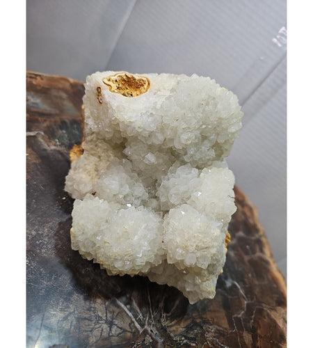 3.7LB 5.5" Natural White Clear Quartz Crystal Cluster Points Original Healing