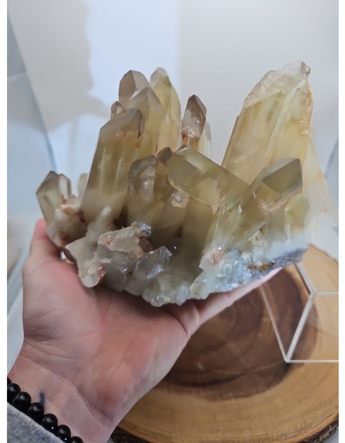 Load image into Gallery viewer, 4.2LB Natural citrine cluster mineral specimen quartz crystal restoration-
