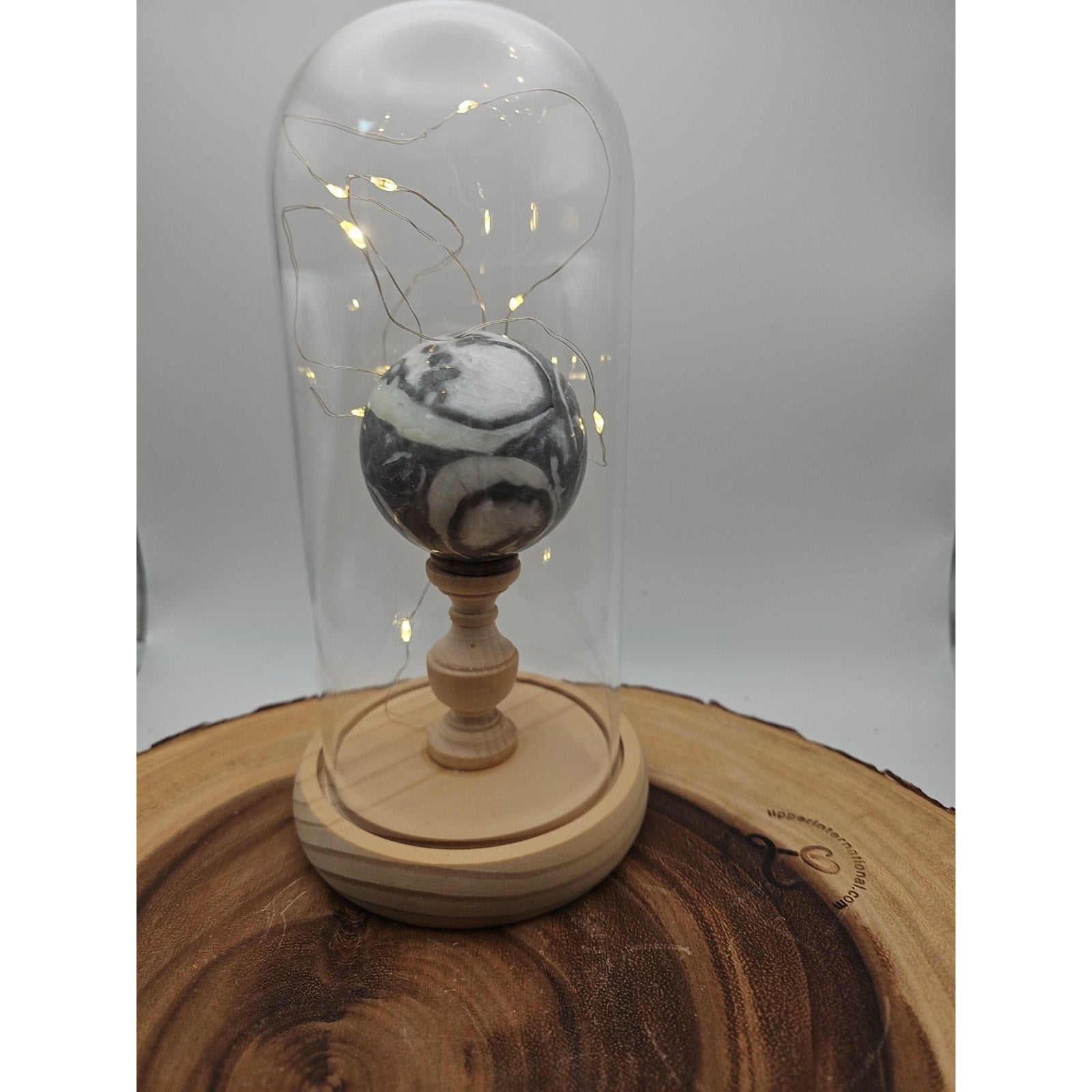 1000 Eye Jasper Sphere With Case 60mm