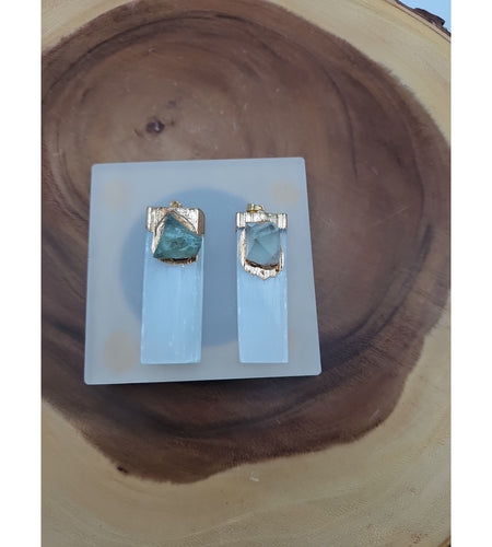 1 Each Fluorite Pendante/Selenite