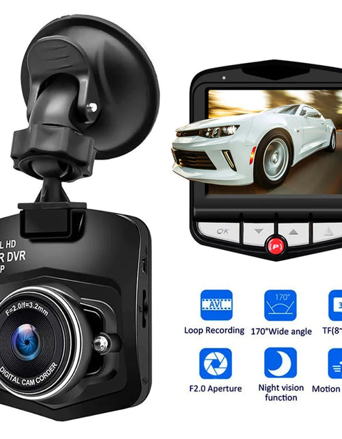 Load image into Gallery viewer, 2.4&#39;&#39; Full HD 1080P Dash Cam Car DVR Front or Rear Camera Night Vision G-sensor
