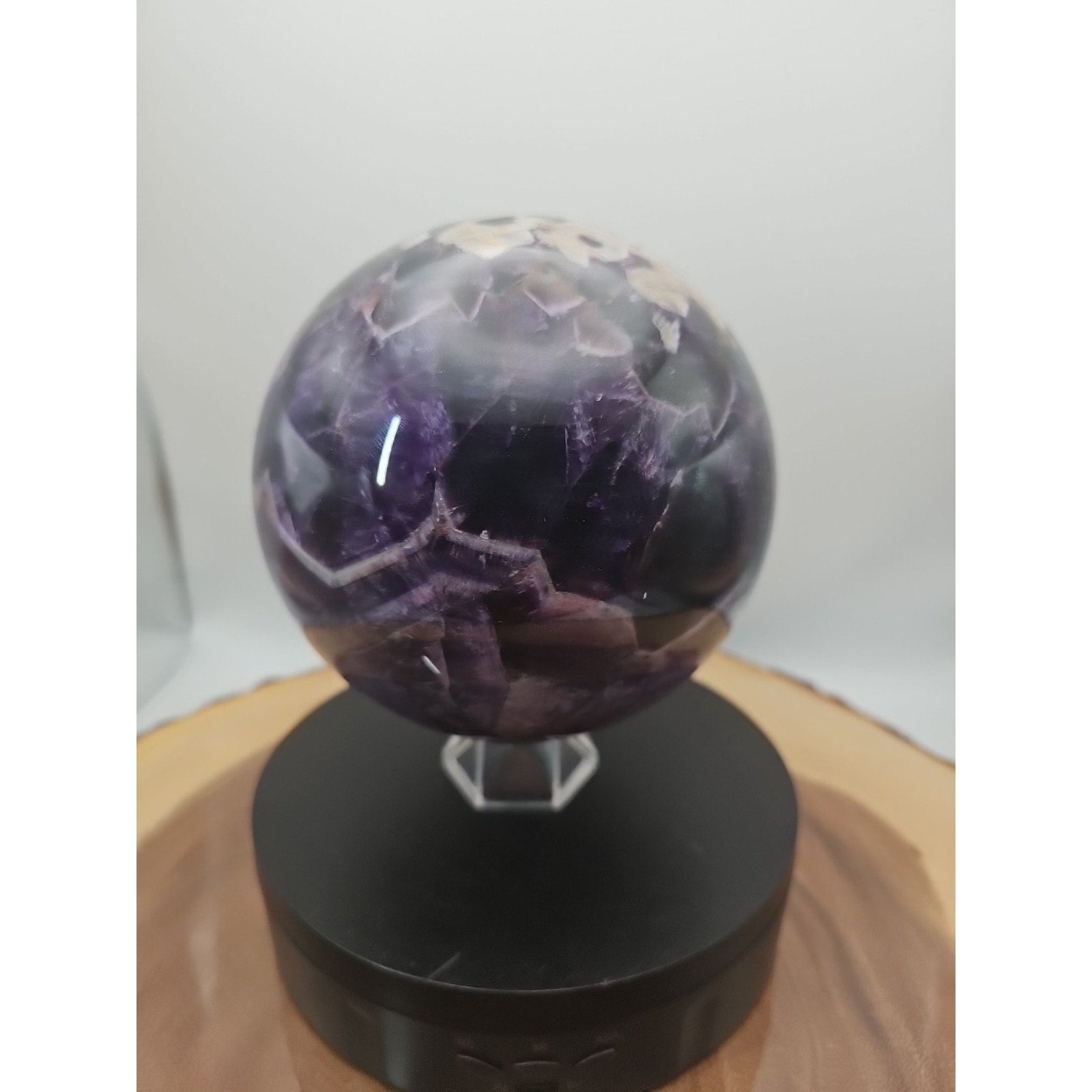 5.6LB Natural Dream Amethyst Sphere Quartz Crystal Ball