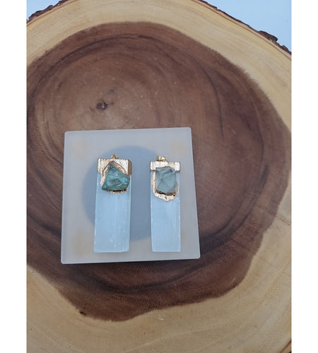 1 Each Fluorite Pendante/Selenite