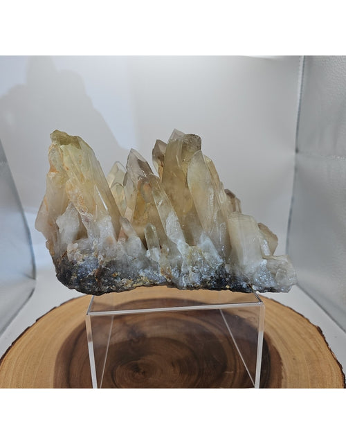 Load image into Gallery viewer, 4.2LB Natural citrine cluster mineral specimen quartz crystal restoration-
