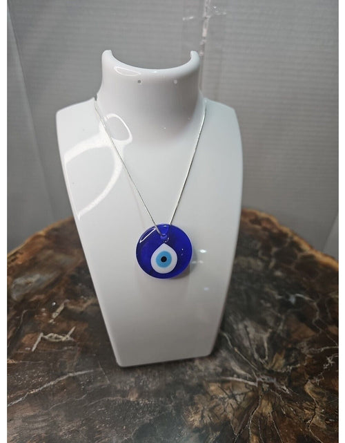 Load image into Gallery viewer, Evil Eye Necklace 925 Silver Chain Protection/Good Luck
