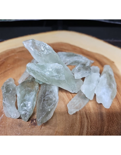 Load image into Gallery viewer, Wholesale Lot 1 Lb Prasiolite Green Amethyst Raw Crystal Healing Energy
