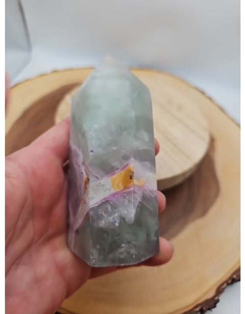Load image into Gallery viewer, Fluorite Crystal Tower .92lbs

