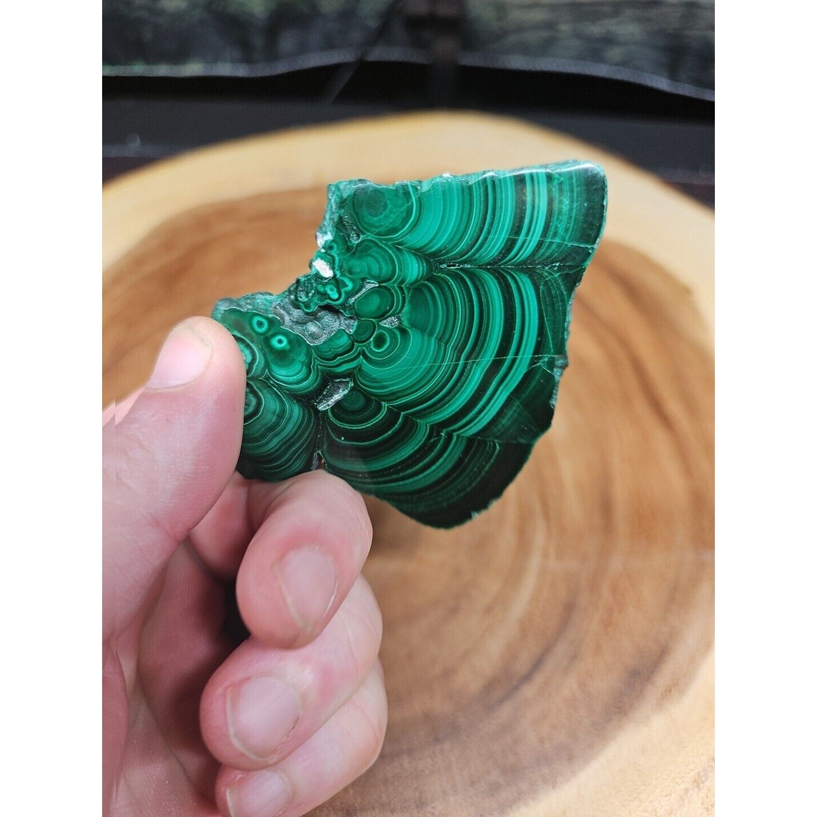 malachite Slice 4oz