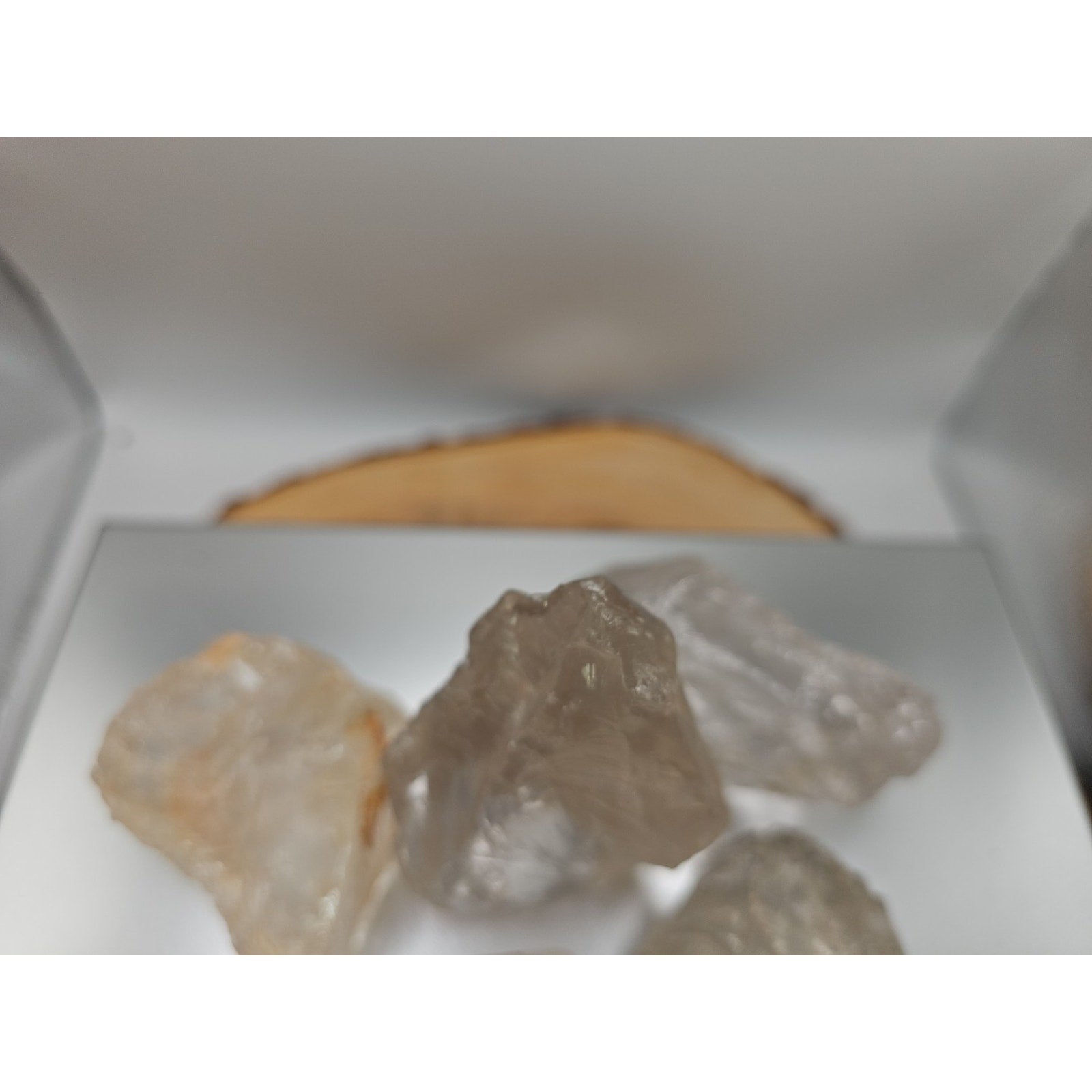 Quartz Crystal Clusters 1.48lbs 5pcs From Madagascar
