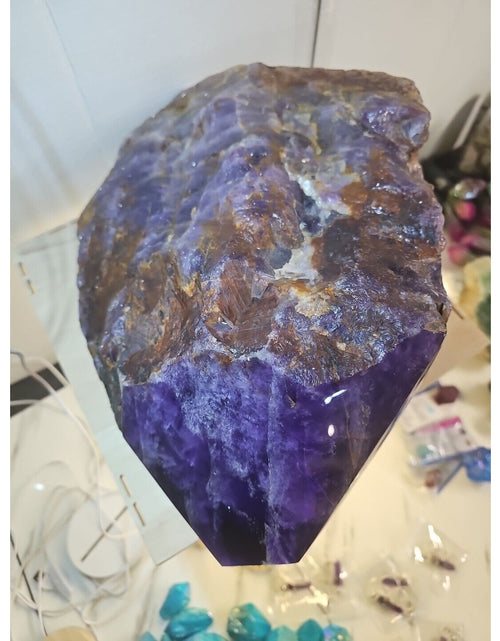 Load image into Gallery viewer, 36.3LB Natural amethyst Cluster Quartz Crystal skeleton mineral Specimen Healing
