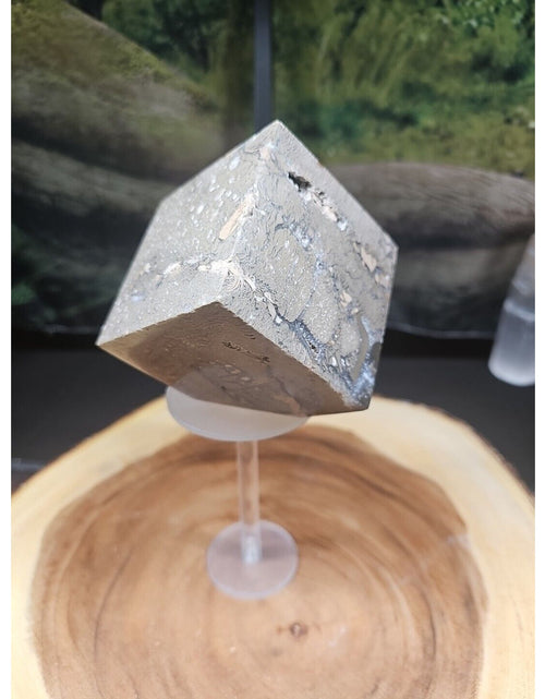 Load image into Gallery viewer, 2.41LB 1Pcs Natural Ocean Jasper Onyx Quartz Crystal Geode Square Heptahedron
