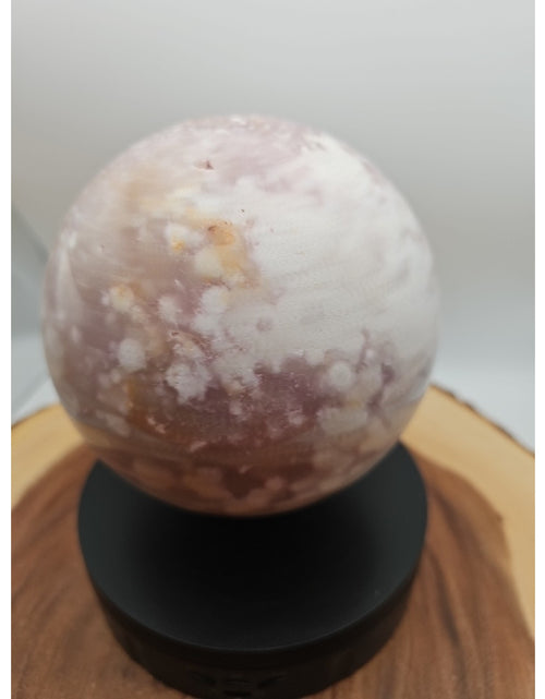 Load image into Gallery viewer, 6.55lbs Natural Cherry Blossom Agate Sphere Quartz Crystal Ball
