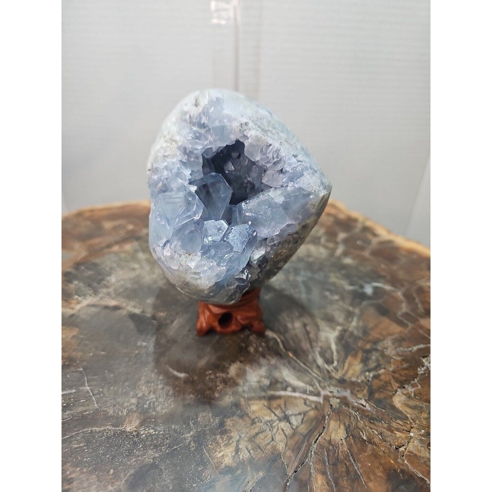 3.17LB Natural and Beautiful Baby Blue Celestite