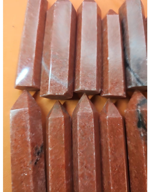 Load image into Gallery viewer, 5pcs Avg .65 Natural Rhodonite Quartz Crystal Brazil
