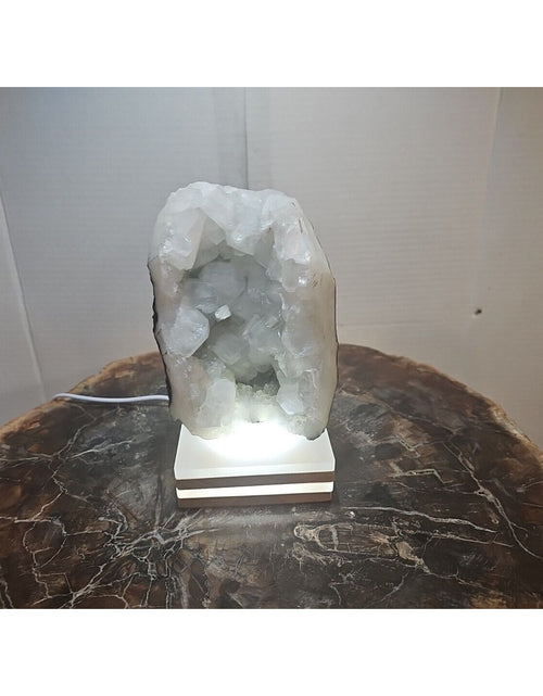 Load image into Gallery viewer, 2.7LB Natural white calcite Quartz Crystal Cluster mineral Specimen Healing
