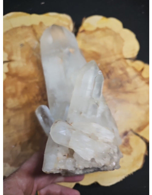 Load image into Gallery viewer, 4.4LB Large Natural White Clear Quartz Crystal Cluster Rough Healing Specimen
