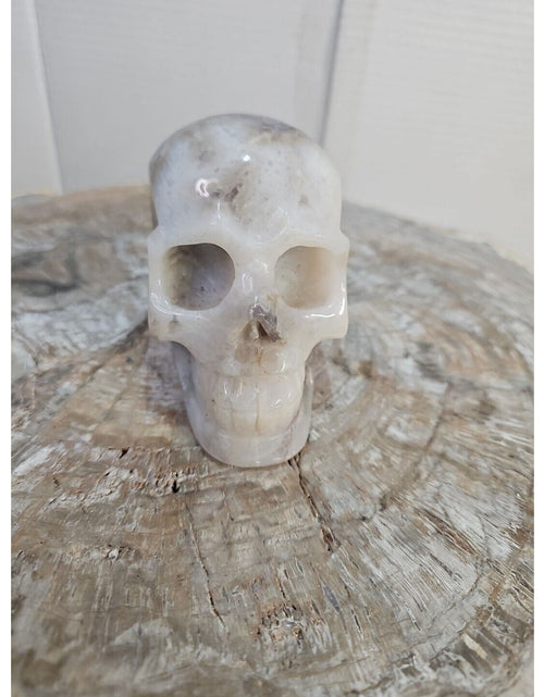 Load image into Gallery viewer, 2.2LB Natural Amethyst Hand carved Skull Quartz Crystal Spiritual Jewel
