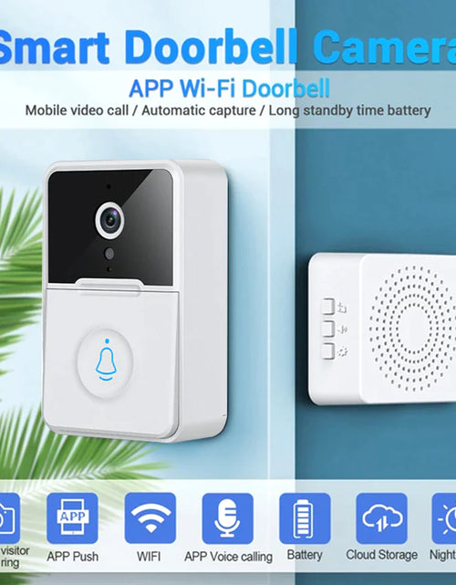 Load image into Gallery viewer, Wireless Security Smart WiFi Doorbell Intercom Video Camera Door Ring Bell Chime
