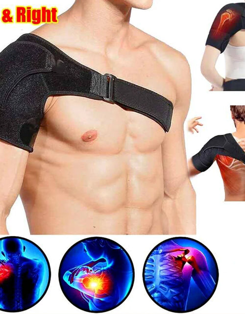 Load image into Gallery viewer, Shoulder Brace Support Compression Sleeve Torn Rotator Cuff AC Joint Pain Relief
