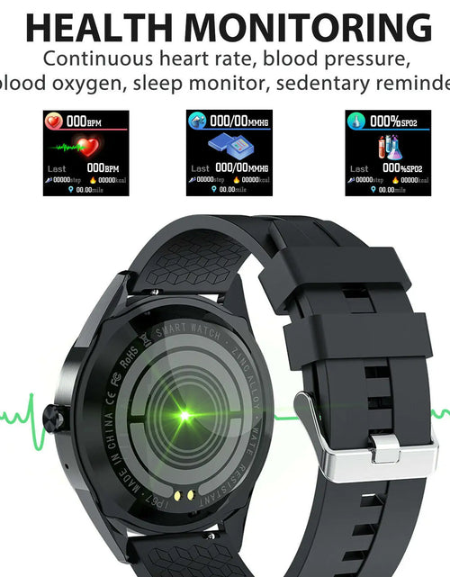 Load image into Gallery viewer, Waterproof Bluetooth Smart Watch Phone Mate Heart Rate Tracker For iOS Android
