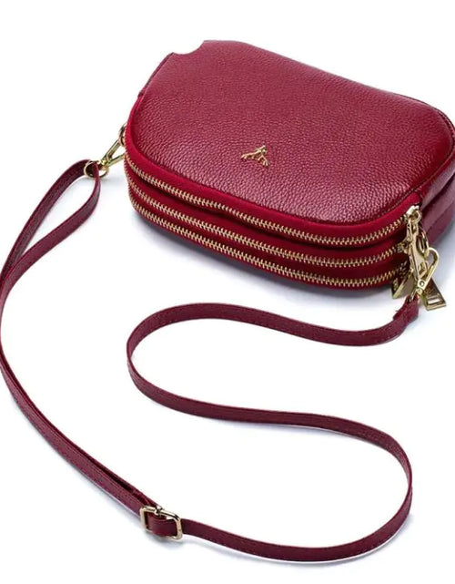 Load image into Gallery viewer, Leather cross-body mini bag
