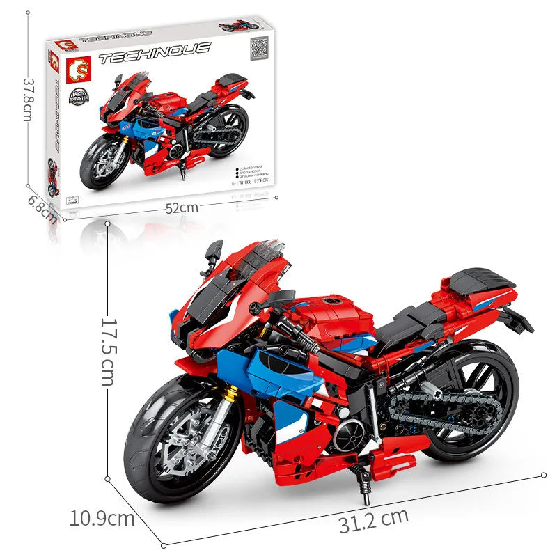 Motorcycle Model Building Blocks