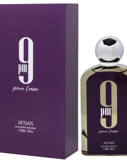 Load image into Gallery viewer, Afnan 9 PM Pour Femme for Women - 3.4 oz EDP Spray
