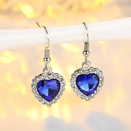 Load image into Gallery viewer, Titanic Heart of Ocean Inspired Jewelry for Women
