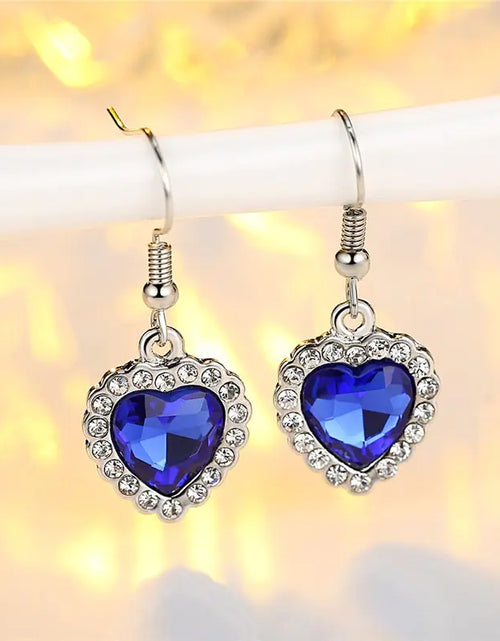 Load image into Gallery viewer, Titanic Heart of Ocean Inspired Jewelry for Women
