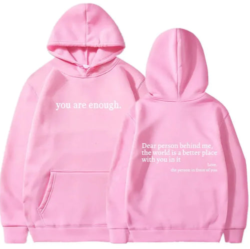 Load image into Gallery viewer, Women&#39;s Brushed Hoody Plain Letters
