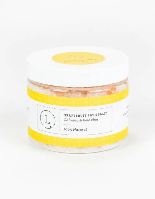 Load image into Gallery viewer, Grapefruit Natural Bath Salt Soak with Dead sea, Epsom and Himalayan salts
