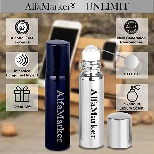 Load image into Gallery viewer, Unlimit Pheromone Cologne for Men Men`s Pheromone Oil Perfume Set 2x5 ml
