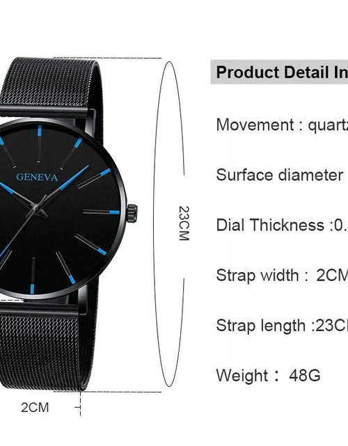 Load image into Gallery viewer, Waterproof Men&#39;s Watch Stainless Steel Quartz Luminous Classic Watches Business
