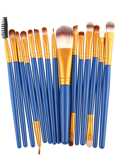 Load image into Gallery viewer, 15 Pieces Makeup Brush Set
