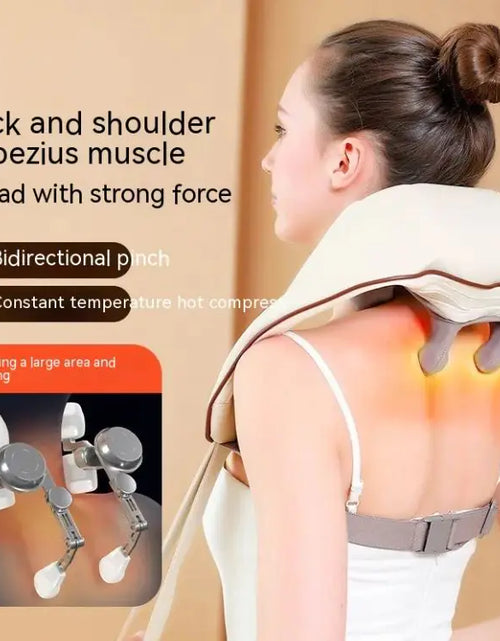 Load image into Gallery viewer, Home Kneading Hot Compress Shoulder And Neck Massager
