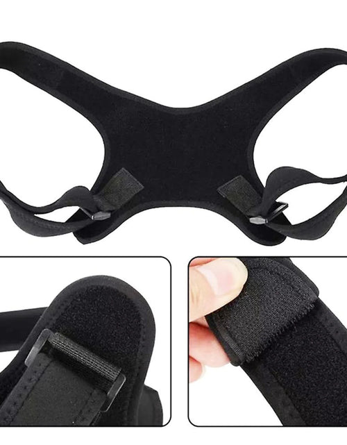 Load image into Gallery viewer, Adjustable Posture Corrector Back Shoulder Support Correct Brace Belt Men Women
